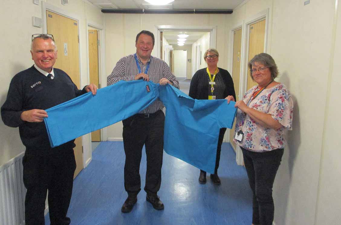 HMP Lowdham Grange makes PPE for NHS ADS Advance